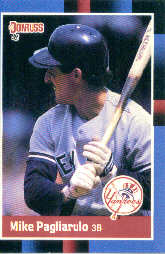 1988 Donruss Baseball Cards    105     Mike Pagliarulo